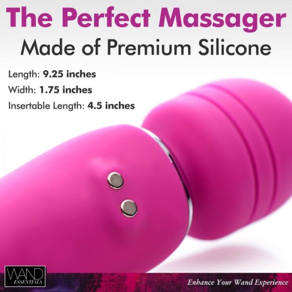 Whirling Wand 2 in 1 Silicone Dual Massage Wand - Image 4