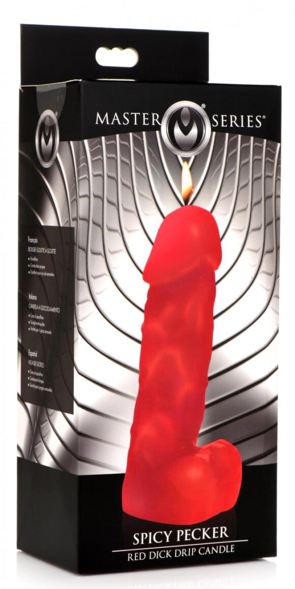 Spicy Pecker Dick Drip Candle - Red - Image 5