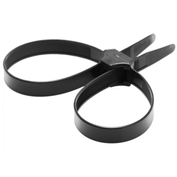 Misbehaved Black Zip Tie Police Cuffs - 5 Pack - Image 4