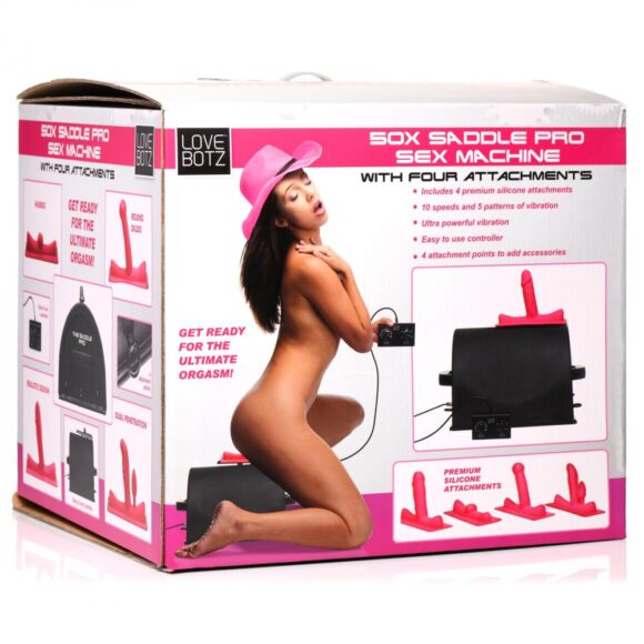 50X Saddle Pro Sex Machine with 4 Attachments - Image 11