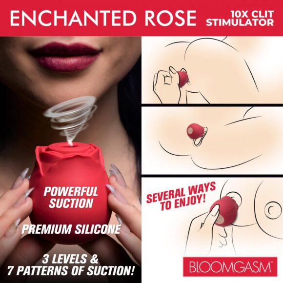 Enchanted Rose 10X Clit Stimulator - Image 2